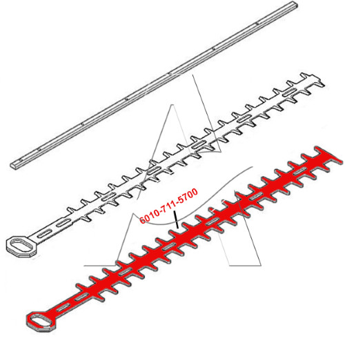 Pettine ricambio per - pettine, di