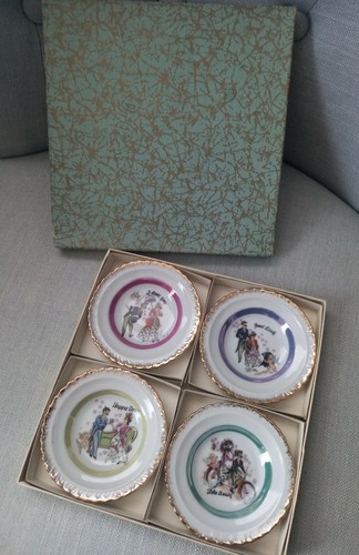 Vintage set piattini sposi - vintage,