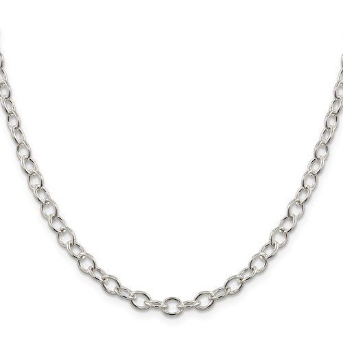 Collana con catena argento - catena,