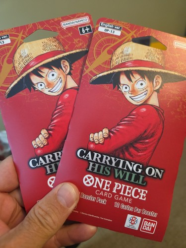 One piece tcg carrying - (x2),