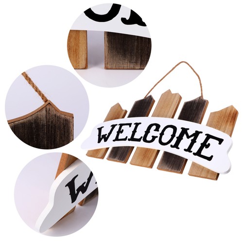 Cartello legno appendere - in,