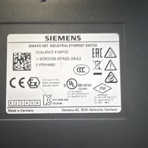 Siemens scalance x108poe - siemens,