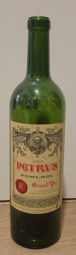 Bottiglia vino vuota - bottiglia, petrus