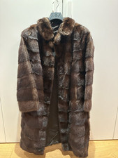 pelliccia visone marrone