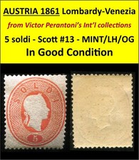1861 AUSTRIA OCCUPATION