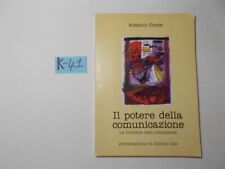 LIBRO IL POTERE DELLA COMUNICAZIONE  ANTONIO CONTE  1999
