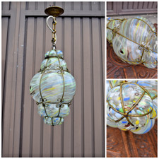 Lampada lanterna vetro