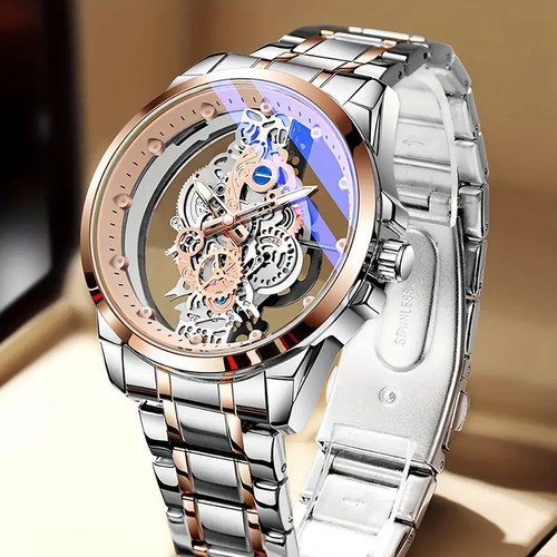 Reloj cuarzo lujo con - de,