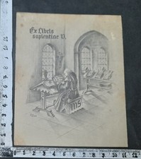 WUNDERKAMMER G EXLIBRIS 1091 - " CONVENTO " - * FONS KAPOR * - L