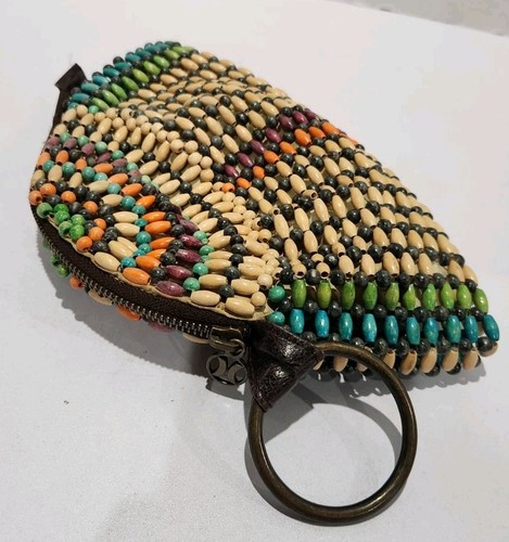 Borsa hurley multicolore - borsa, legno