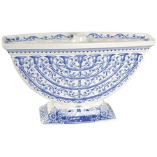 Spode Menorah da camera blu