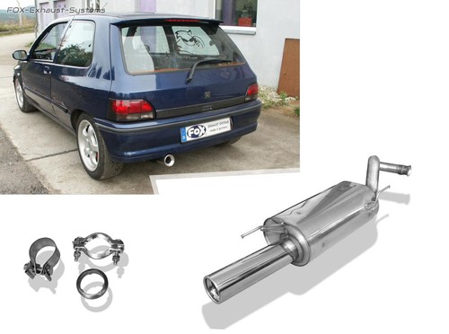 Scarico sportivo renault clio - scarico,
