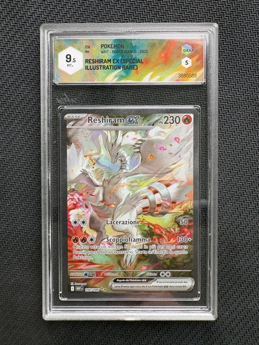Carta pokemon reshiram - carta, ex