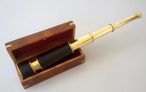 Telescopio marino ottone - ottone, 20
