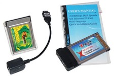 ??? Scheda di rete PCMCIA Hamlet PC Cards FE1500 10/100 + Regalo XUSB2CB!