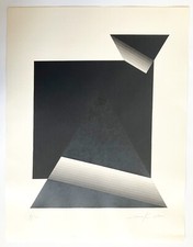 Stampa xilografia giapponese di Mitsuo Katsui (1931 - 2019)