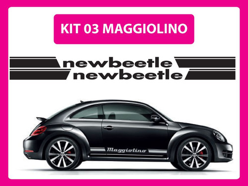 Adesivi volkswagen maggiolino - adesivi,