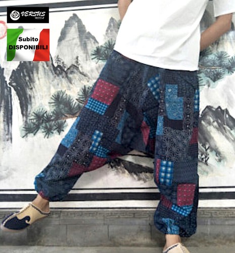 Pantaloni uomo harem - pantaloni, alla