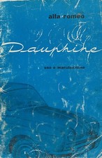 Manuale Dauphine Alfa Romeo -