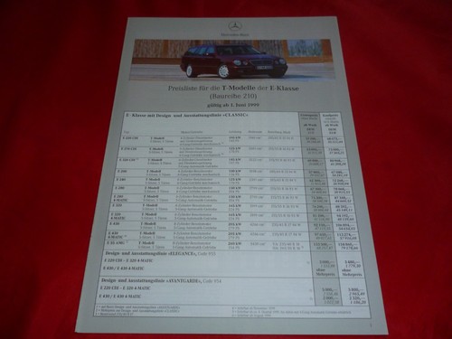 Mercedes s210 classe modelli - e,