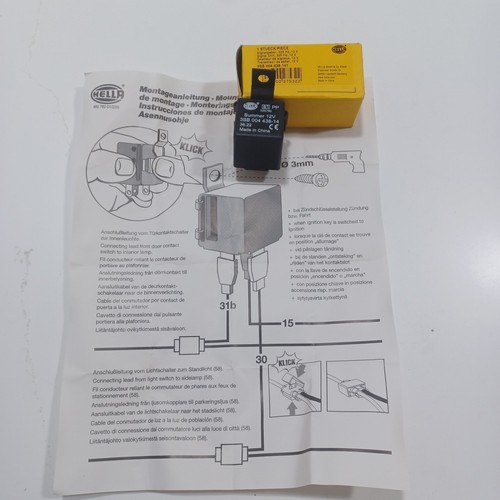 Buzzer phares oublié 12v