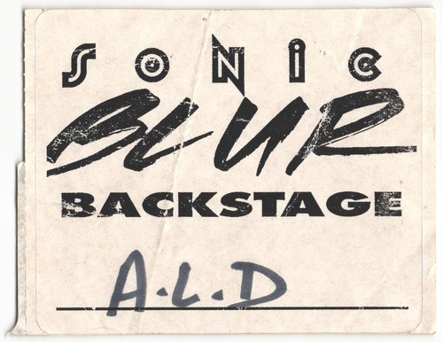 Vintage 1991 sonic blur - vintage,