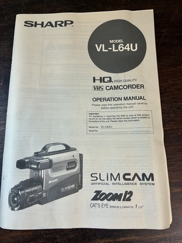 Sharp slim cam - sharp,