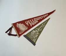 Lotto 2 pennant vintage in
