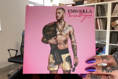 Booklet emis killa terza - cd,