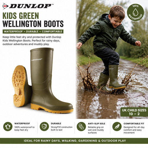 Stivali wellington dunlop - stivali,