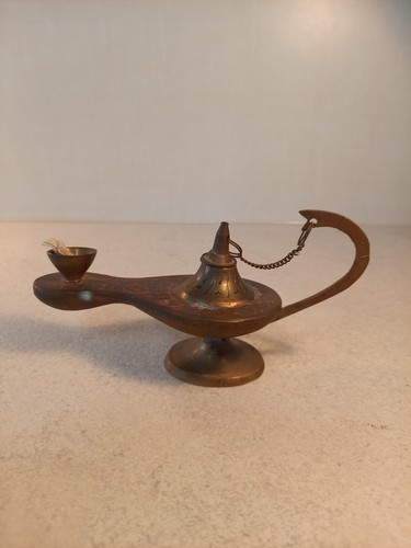 Lampada olio ottone - olio, in