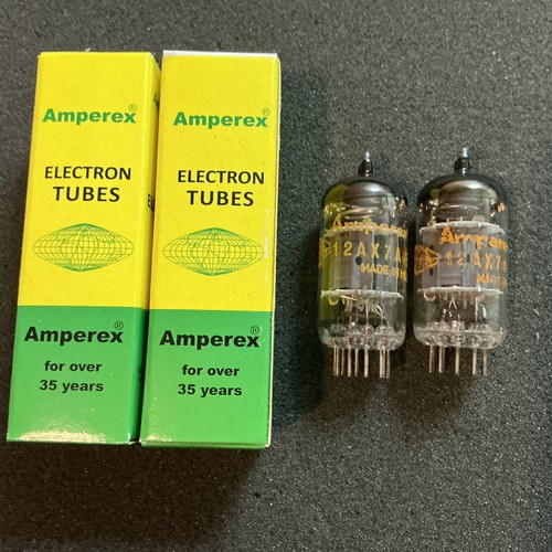 Raro nos amperex 12ax7a ecc83 - amperex,