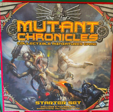 MUTANT CHRONICLES STARTER SET - COLLECTIBLE MINIATURES GAME WARGAME - NEW IN BOX