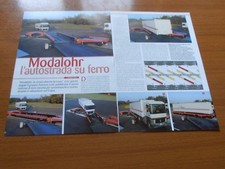 MODALOHR TRENO NAVETTA FREJUS MODELLISMO FERROVIARIA TECNICA MODELLO TRENO