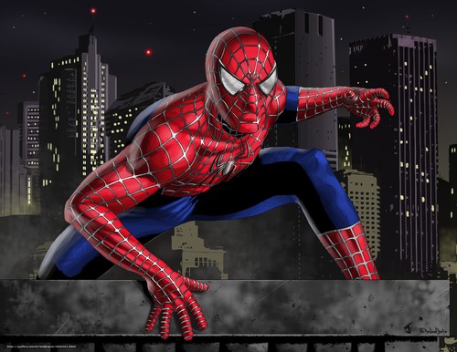 Adesivo murale spiderman - murale,