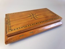 Inlaid Marquetry Wooden Box