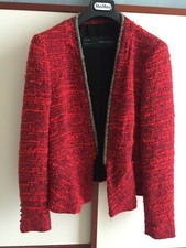 Bella Giacca rossa Zara misto lana taglia S