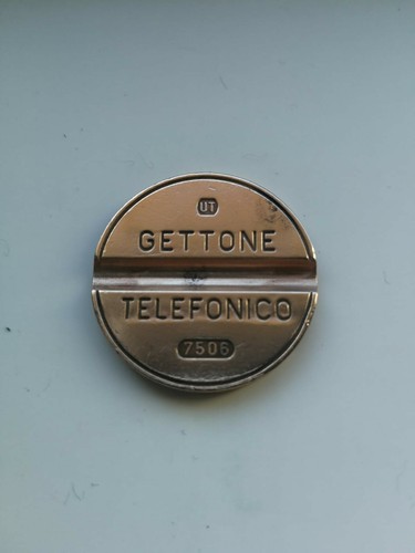Gettone telefonico 7506 - gettone, raro