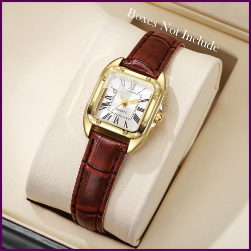 Reloj mujer cuadrado cuarzo - cuadrado,
