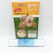 Robotime 3D puzzle in legno carro antico ornamento serie JP