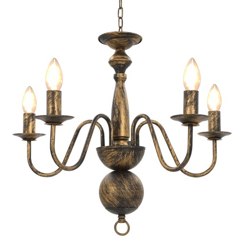 Candelabro stile anticato nero - stile,