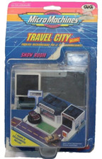TRAVEL CITY DELUXE SHOW ROOM MICROMACHINES MICRO MACHINES GIG GALOOB CASA