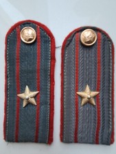 Spallacci originali uniforme di un Maggiore della Polizia dell'URSS