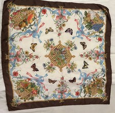 Sciarpa seta Gucci vintage