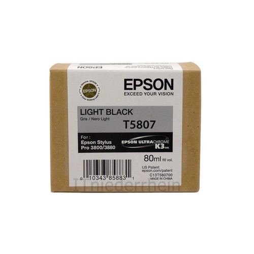Cartuccia epson t5807 nero - cartuccia,
