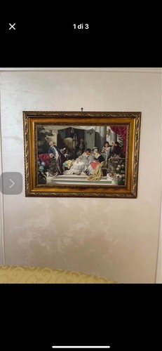 Quadro grande dipinto olio - grande,