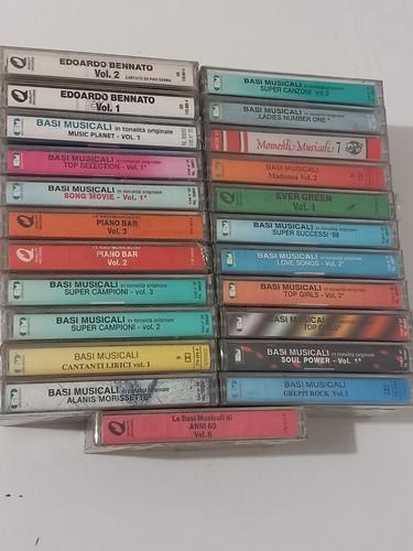 Basi musicali musicassette - 23,
