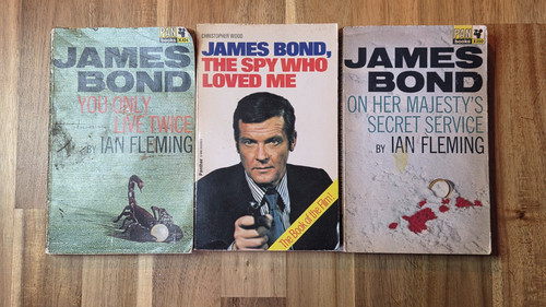 James bond 007 book set - 007,