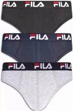 Slip Uomo Fila 3 Slip Uomo FILA  Cotone Bielastico FU5233 Sportivi Super Comfort