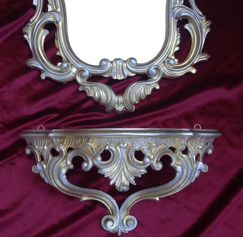 Specchio parete ripiano - parete,